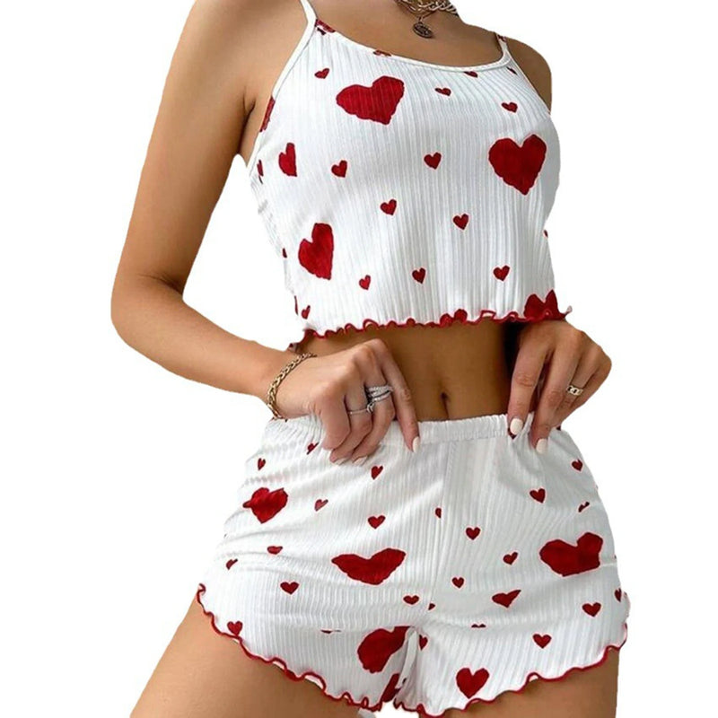 Lindo Conjunto de Pijama Feminino
