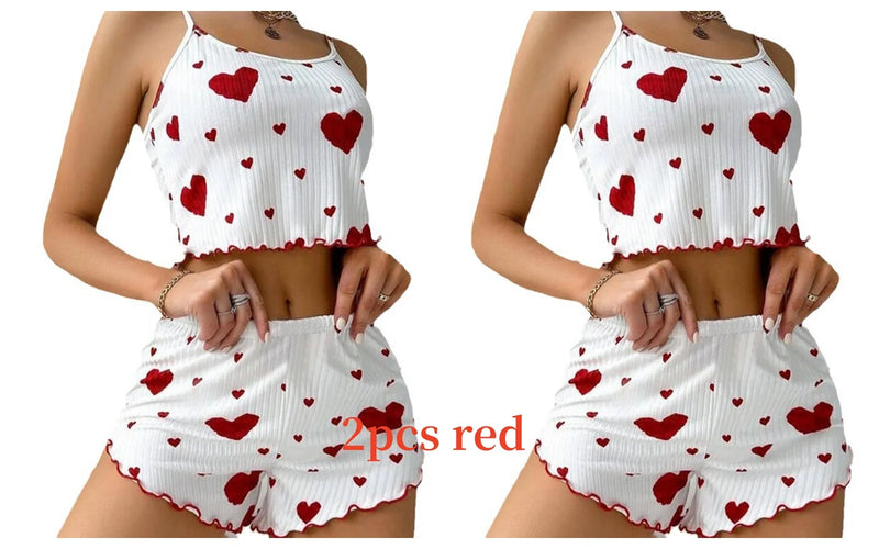 Lindo Conjunto de Pijama Feminino