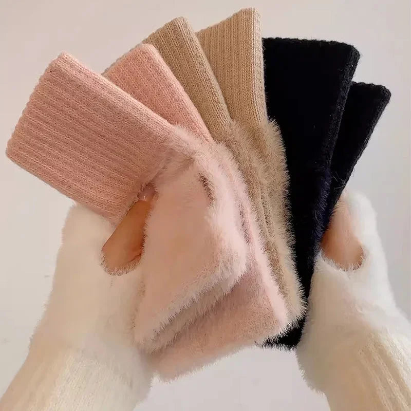 Luvas de Inverno Macias de Dedos