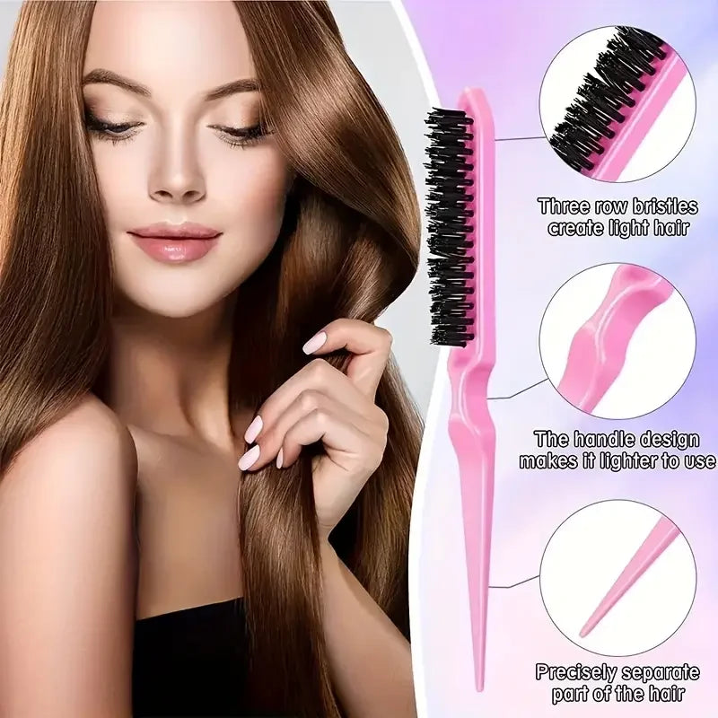 Conjunto de 6 Peças de Escova de Cabelo e Outros