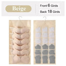 Bolsa de Armazenamento Suspenso de 2 lados para Roupa intimas, Meias, Sutias.