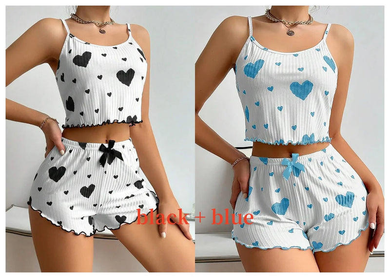 Lindo Conjunto de Pijama Feminino