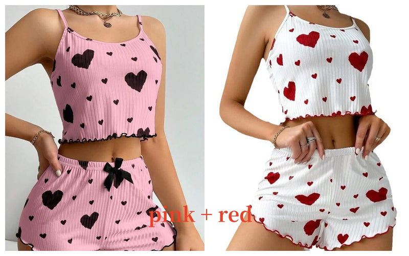 Lindo Conjunto de Pijama Feminino