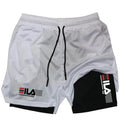 Short Esportivos Masculina Dois em Um