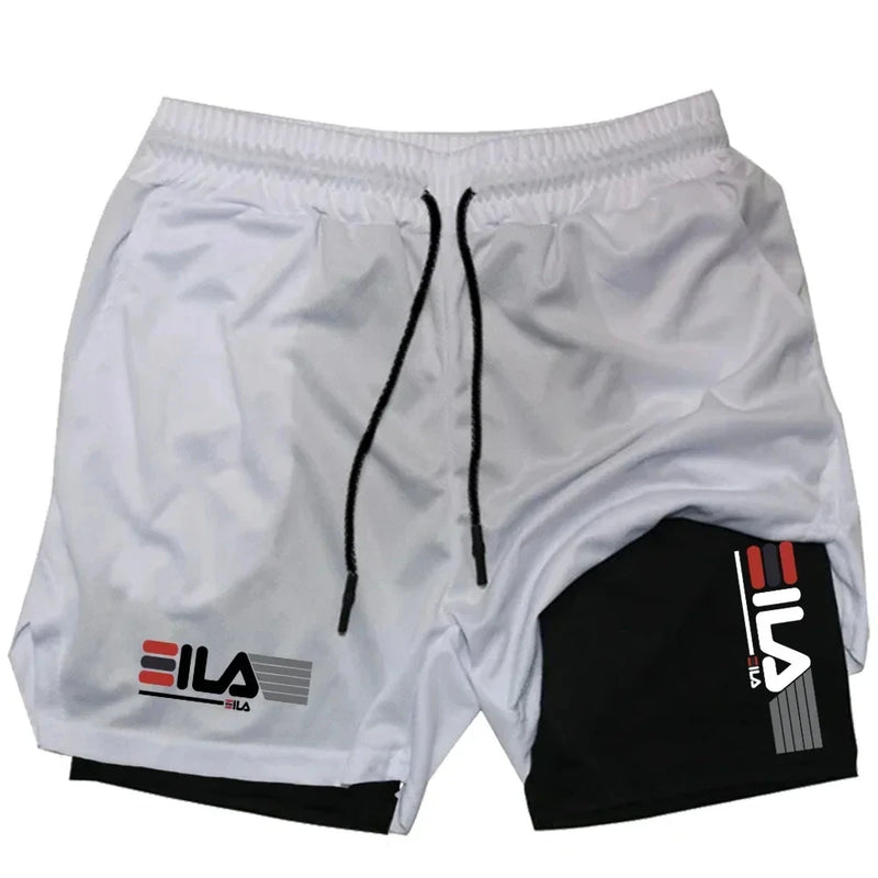 Short Esportivos Masculina Dois em Um