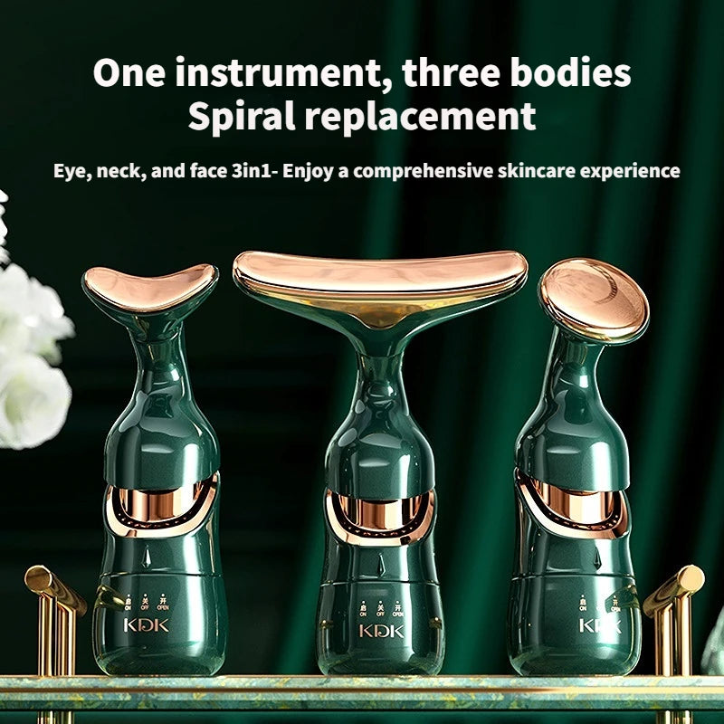 Massageador Facial 3 em 1