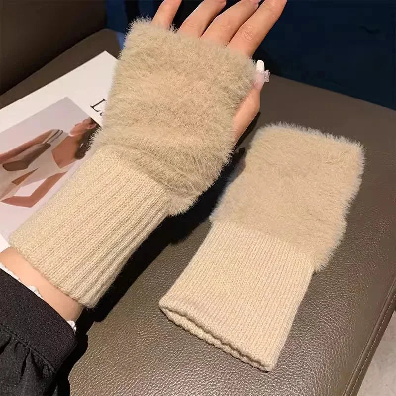 Luvas de Inverno Macias de Dedos