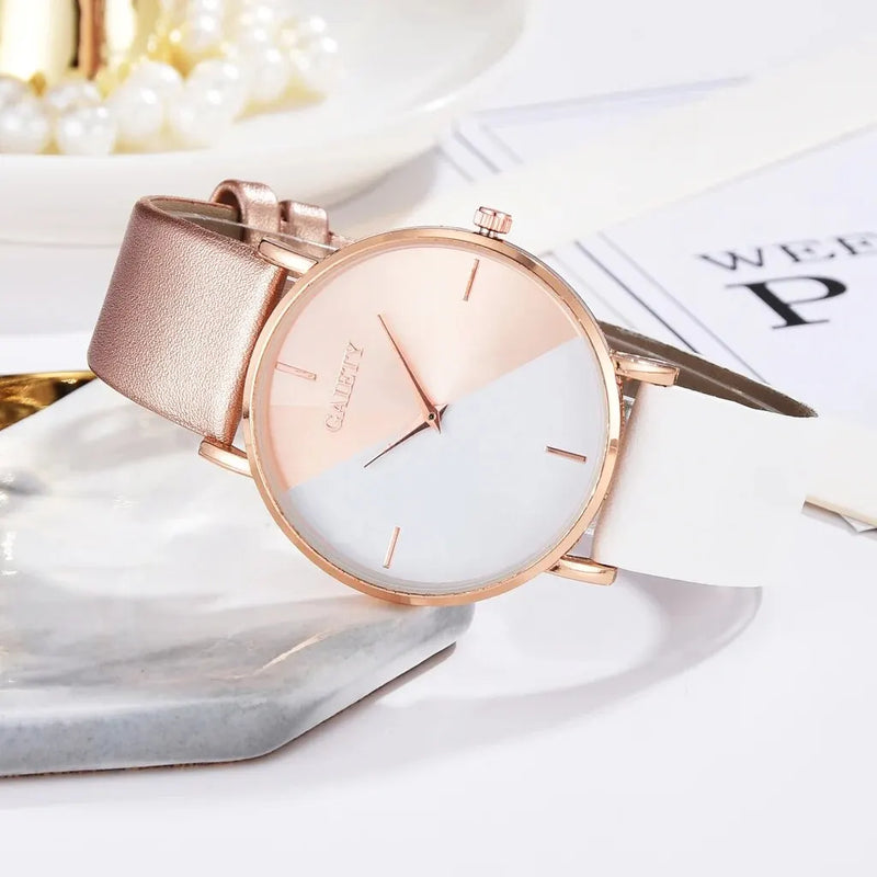 Conjunto de Relógio Feminino Luxuoso