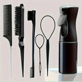 Conjunto de 6 Peças de Escova de Cabelo e Outros