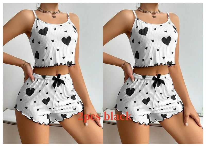 Lindo Conjunto de Pijama Feminino
